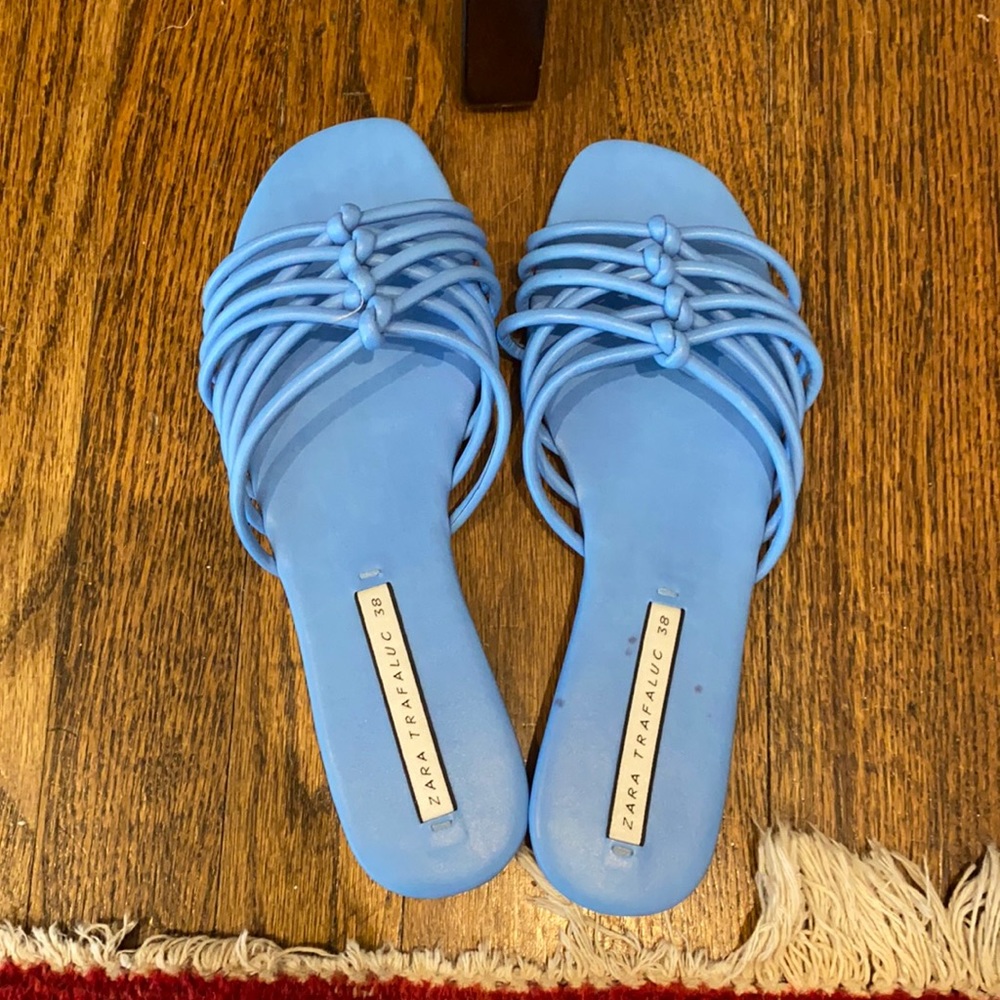 Zara trafaluc sandals